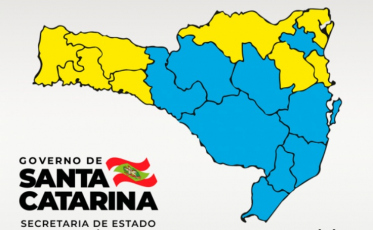 Covid-19: Região Carbonífera entra na cor azul, representando risco moderado