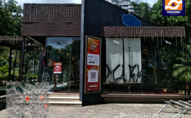 A investigação que chegou ao pichador da Casa do Papai Noel