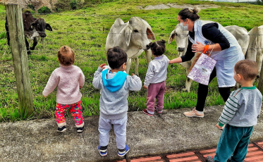Creche de Nova Veneza promove resgate histórico sobre meio ambiente