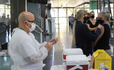 Criciúma começa a aplicar segunda dose da Janssen