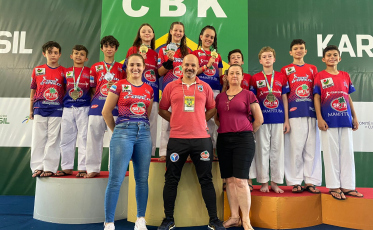 Karatê do Mampituba conquista sete medalhas no Brasileiro Interclubes