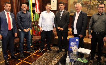 Projeto do Parque Ecológico do Morro Cechinel é apresentado ao Governo do Estado