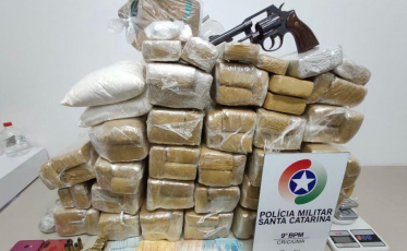 Mais de 280 quilos de drogas foram apreendidos em 2021 na região