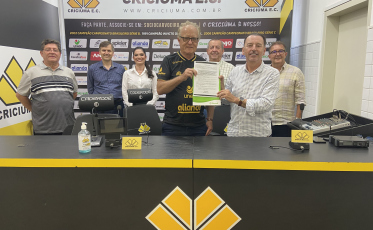 Sicredi renova patrocínio com o Criciúma Esporte Clube