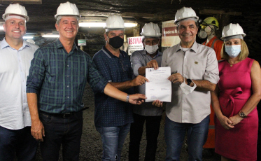 Acesso à Mina de Visitação será pavimentado