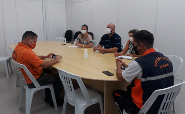 Secretarias de Içara envolvidas na assistência às vítimas da estiagem