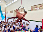 Espetáculo Circolando incentiva a imaginação e o pensamento crítico dos alunos