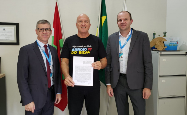 Prefeitura de Arroio do Silva firma contrato com a Caixa Econômica Federal