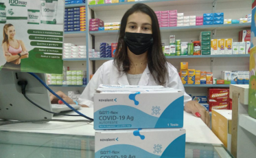 Covid-19: Já tem autoteste à venda em Criciúma