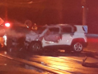 Grave acidente envolve três veículos em Criciúma