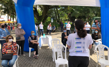 HSJosé leva ações de saúde ao Shopping Della