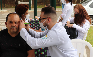 Um dia de prevenção à saúde no campus da Unesc