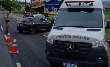 PM de Criciúma recebe nova viatura policial para o Grupo de Operações