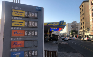 Municípios do Sul registram queda no valor da gasolina comum