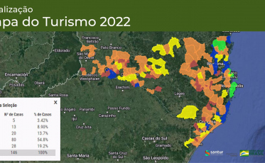 Santa Catarina tem nova atualização do Mapa do Turismo