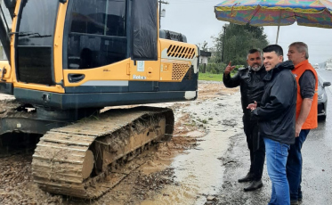 Defesa Civil de Siderópolis monitora pontos de possíveis alagamentos 