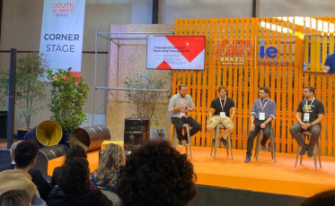 Equipe de inovação Satc participa do South Summit 2022