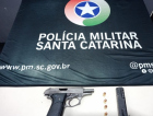 Polícia prende homem que ameaçava atirar contra outro cidadão em Criciúma