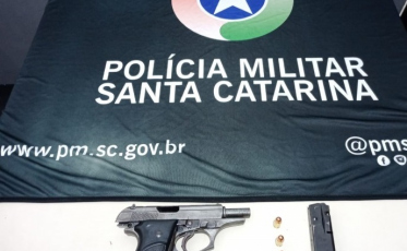 Polícia prende homem que ameaçava atirar contra outro cidadão em Criciúma