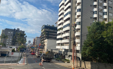 Celesc realiza melhorias na rede elétrica na região central de Criciúma