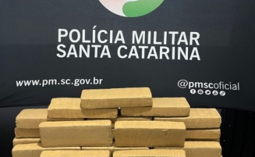 Mais de 22 quilos de maconha são apreendidos em Criciúma