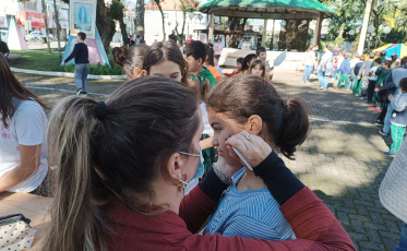 Ação em Turvo reforça a luta contra o trabalho infantil 