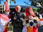 Fotógrafo de Brasília visita Nova Veneza para registrar o Carnevale