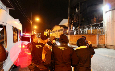 Secretaria de Assistência Social reforça ações durante o inverno em Criciúma