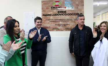 Sábado de inauguração da nova escola Ludovico Coccolo
