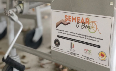 Semear o Bem: Projeto da Penitenciária Sul entrega 14 macas restauradas ao HSJosé