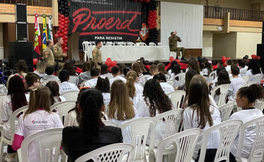 Urussanga: 250 novos formados no Programa de Resistência às Drogas e à Violência