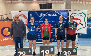 Mampituba/FME Criciúma é vice-campeão do Estadual de Tênis de Mesa