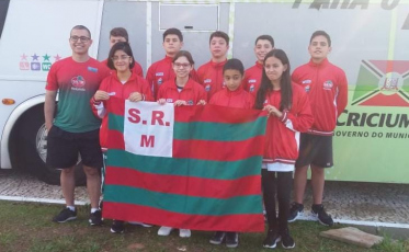 Atletas de natação da S.R. Mampituba irão representar Criciúma na 21° Olesc