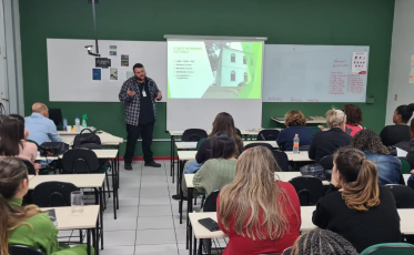 Mais de 1,4 mil profissionais participam de ações de formação continuada promovidas pela Unesc