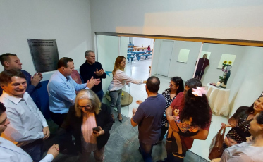 Governo de Içara inaugura Centro Comunitário no bairro Sanga Funda