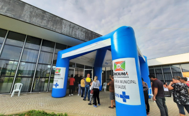 Criciúma Vacina: Mais de três mil doses aplicadas no fim de semana
