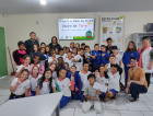 Diretoria de Meio Ambiente retoma 'Projeto Aromas na Escola' no município