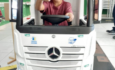 Alunos da educação infantil de Morro da Fumaça têm primeiro contato com os cuidados no trânsito