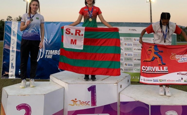 Atleta do Mampituba/FME Criciúma/DME Nova Veneza é destaque em Estadual