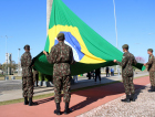 Troca da Bandeira do Brasil marca o início da Semana da Pátria em Criciúma