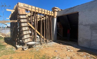 Complexo sanitário entra na fase de acabamentos no Parque Prefeito Altair Guidi