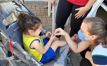 Mutirão de vacinação neste sábado no Parque das Nações em Criciúma