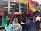 Urussanga: Crianças da Educação Infantil recebem visita do Corpo de Bombeiros