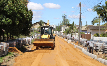 Governo de Morro da Fumaça inicia pavimentação de mais três ruas