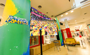 Copa do Mundo: Mega telão transmitirá jogos no Criciúma Shopping