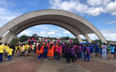 Gincana encerra atividades dos Clubes de Matemática em Criciúma