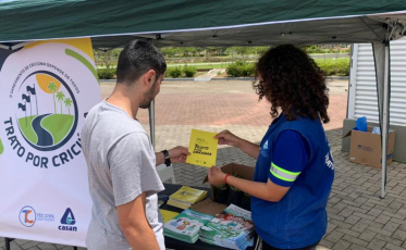 Trato por Criciúma realiza ação social de conscientização sobre saneamento