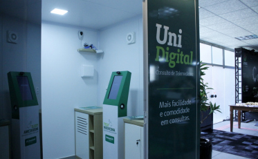Unimed Criciúma inaugura, na Unesc, primeira cabine de telemedicina do Sul catarinense