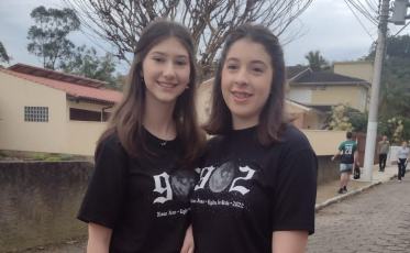 Alunas urussanguenses são destaque em exame classificatório do IFSC Criciúma