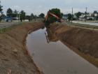 Criciúma: Rio Sangão passa por desassoreamento no bairro Vila Francesa